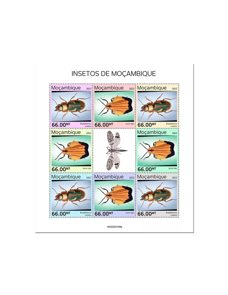 n° 9434/9441 - Timbre MOZAMBIQUE Poste