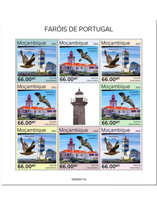 n° 9450/9457 - Timbre MOZAMBIQUE Poste