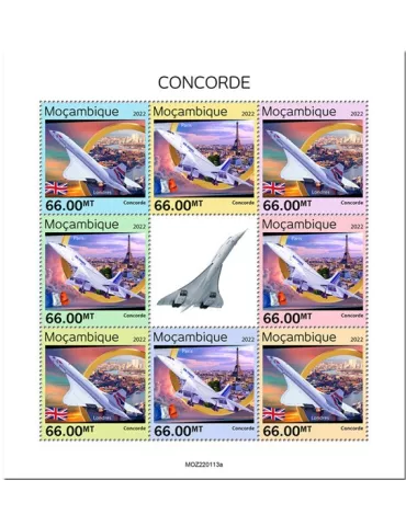 n° 9466/9473 - Timbre MOZAMBIQUE Poste