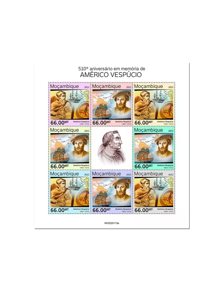 n° 9482/9489 - Timbre MOZAMBIQUE Poste