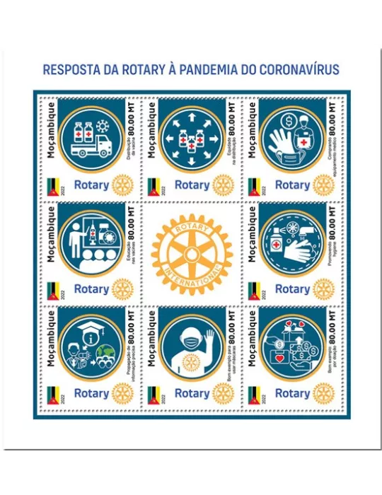 n° 9514/9521 - Timbre MOZAMBIQUE Poste