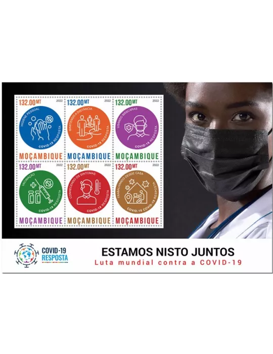 n° 9540/9545 - Timbre MOZAMBIQUE Poste