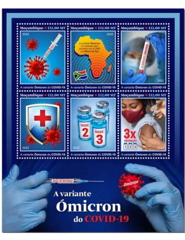 n° 9546/9551 - Timbre MOZAMBIQUE Poste