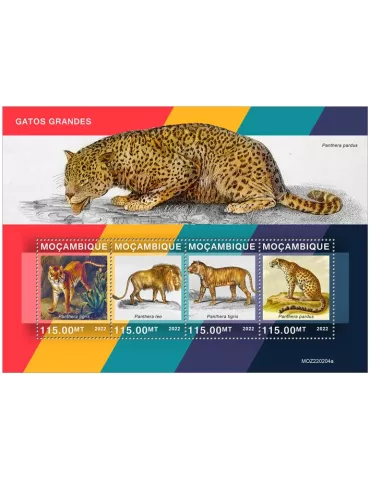 n° 9564/9567 - Timbre MOZAMBIQUE Poste