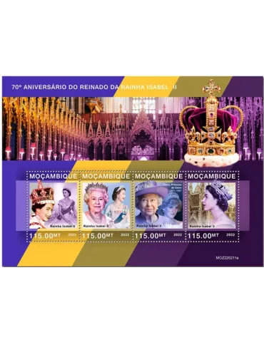 n° 9592/9595 - Timbre MOZAMBIQUE Poste