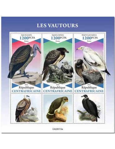 n° 8826/8828 - Timbre CENTRAFRIQUE Poste