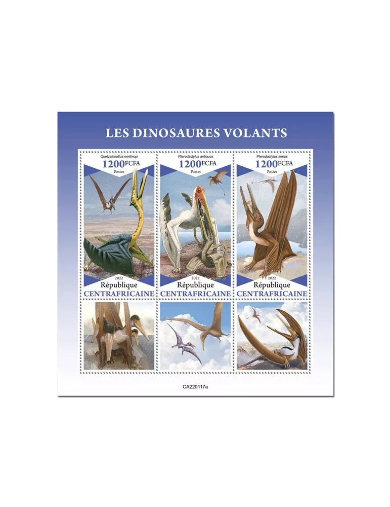 n° 8838/8840 - Timbre CENTRAFRIQUE Poste