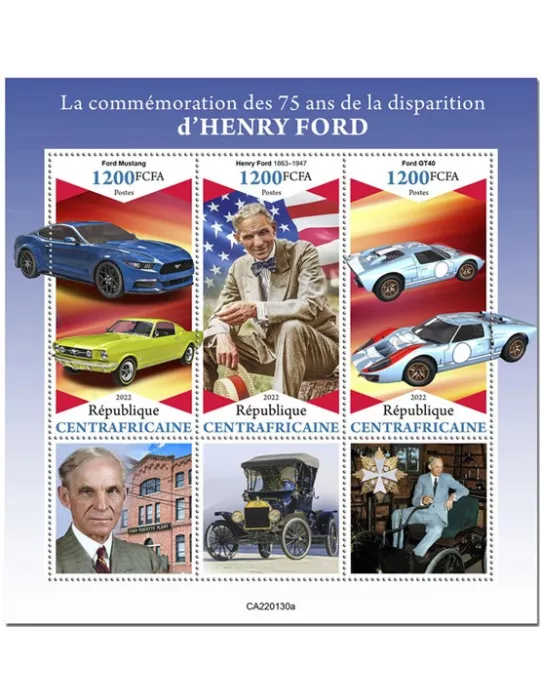 n° 8877/8879 - Timbre CENTRAFRIQUE Poste