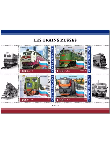 n° 9029/9032 - Timbre CENTRAFRIQUE Poste