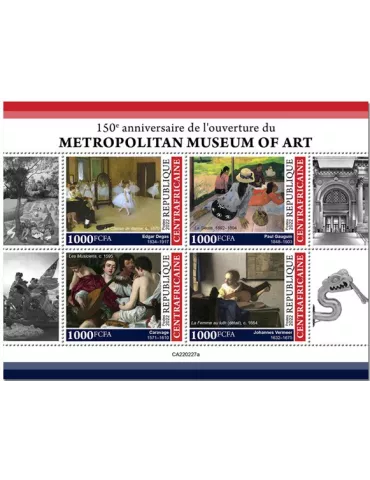 n° 9045/9048 - Timbre CENTRAFRIQUE Poste