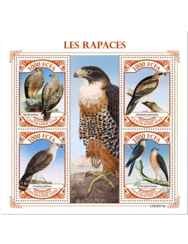 n° 9149/9152 - Timbre CENTRAFRIQUE Poste