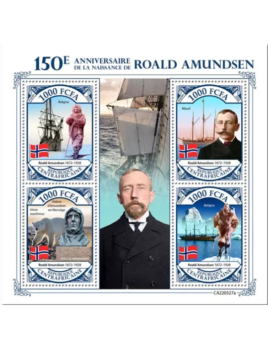 n° 9205/9208 - Timbre CENTRAFRIQUE Poste