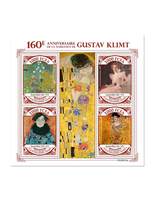 n° 9229/9232 - Timbre CENTRAFRIQUE Poste