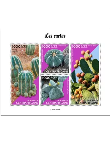 n° 9280/9283 - Timbre CENTRAFRIQUE Poste