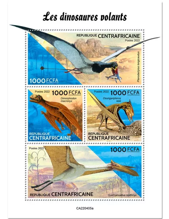 n° 9288/9291 - Timbre CENTRAFRIQUE Poste