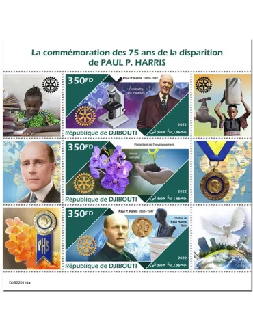 n° 3881/3883 - Timbre DJIBOUTI Poste