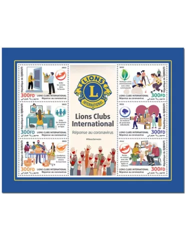 n° 3899/3904 - Timbre DJIBOUTI Poste