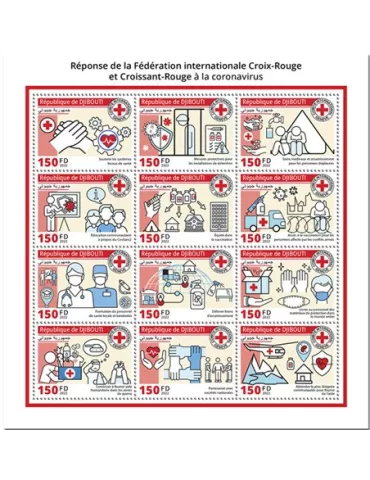 n° 3905/3916 - Timbre DJIBOUTI Poste