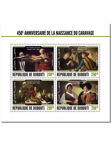 n° 3926/3929 - Timbre DJIBOUTI Poste