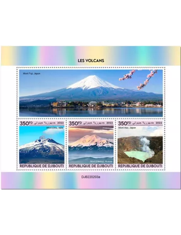 n° 3942/3944 - Timbre DJIBOUTI Poste