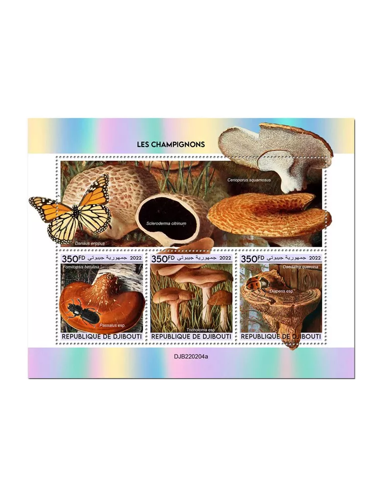 n° 3945/3947 - Timbre DJIBOUTI Poste