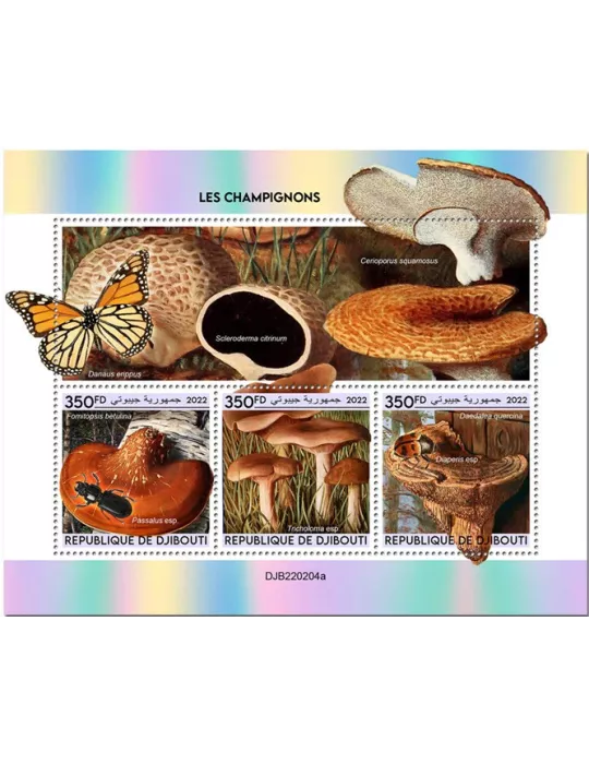 n° 3945/3947 - Timbre DJIBOUTI Poste