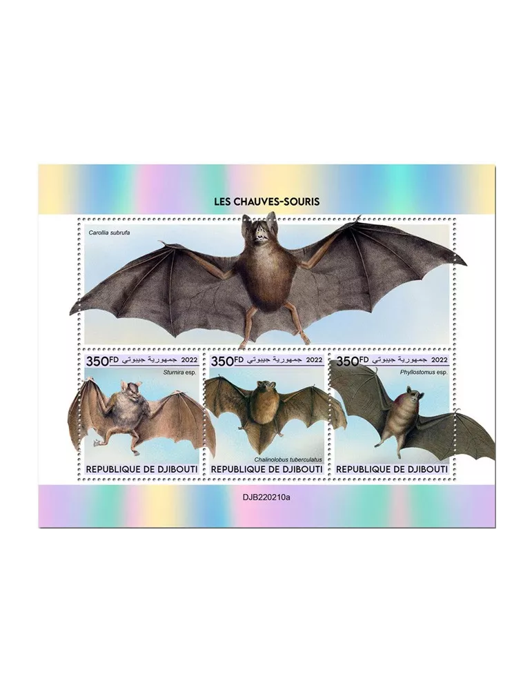 n° 3963/3965 - Timbre DJIBOUTI Poste