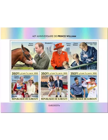 n° 4014/4016 - Timbre DJIBOUTI Poste