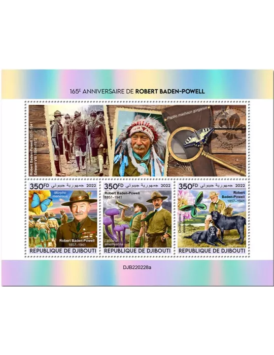 n° 4017/4019 - Timbre DJIBOUTI Poste