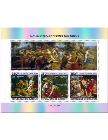 n° 4020/4022 - Timbre DJIBOUTI Poste