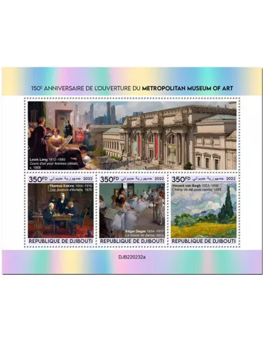 n° 4029/4031 - Timbre DJIBOUTI Poste