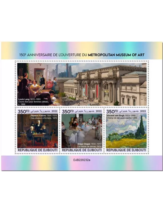 n° 4029/4031 - Timbre DJIBOUTI Poste