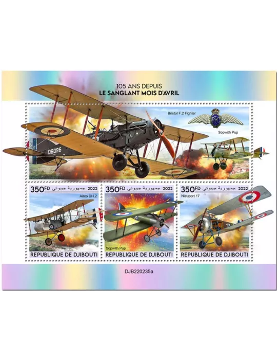 n° 4047/4049 - Timbre DJIBOUTI Poste