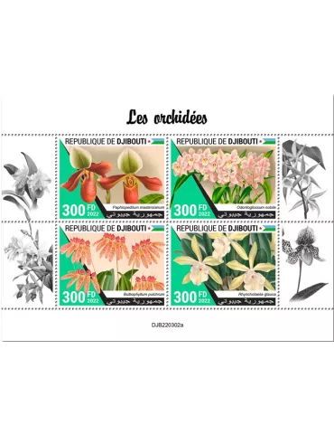 n° 4058/4061 - Timbre DJIBOUTI Poste