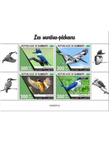 n° 4094/4097 - Timbre DJIBOUTI Poste