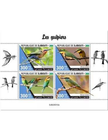 n° 4098/4101 - Timbre DJIBOUTI Poste