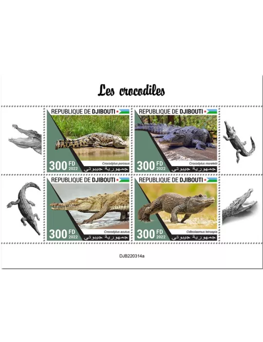 n° 4106/4109 - Timbre DJIBOUTI Poste