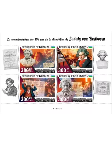 n° 4158/4161 - Timbre DJIBOUTI Poste