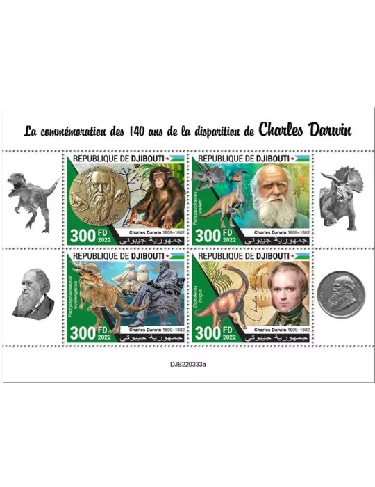 n° 4182/4185 - Timbre DJIBOUTI Poste