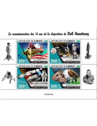 n° 4194/4197 - Timbre DJIBOUTI Poste