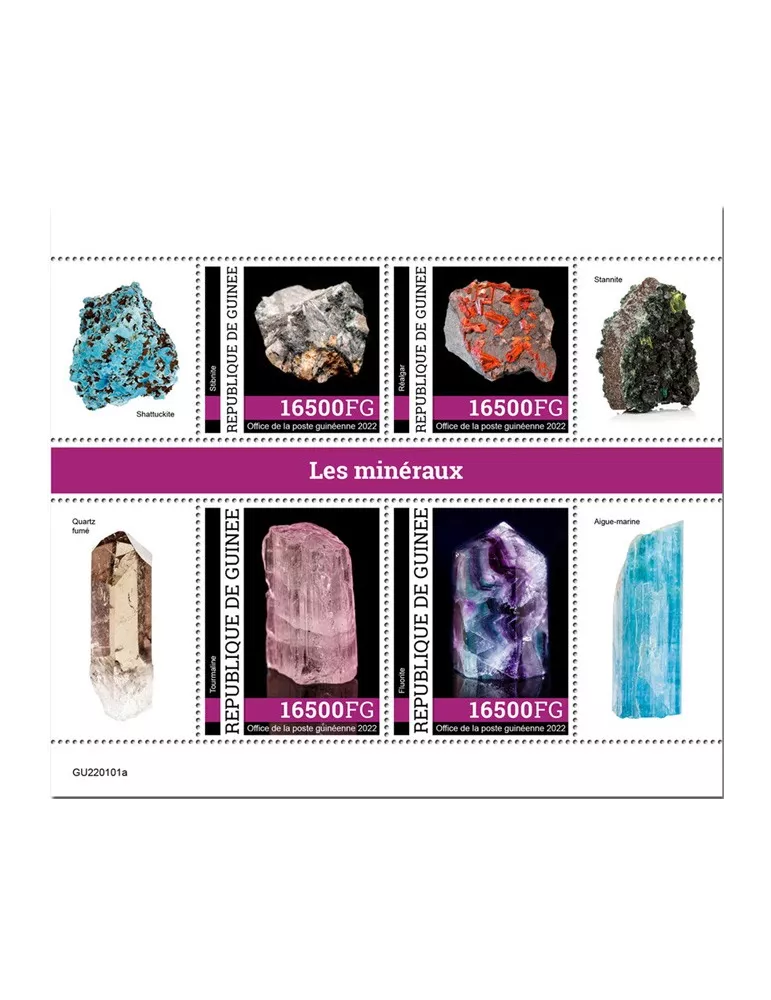 n° 11529/11532 - Timbre GUINÉE Poste