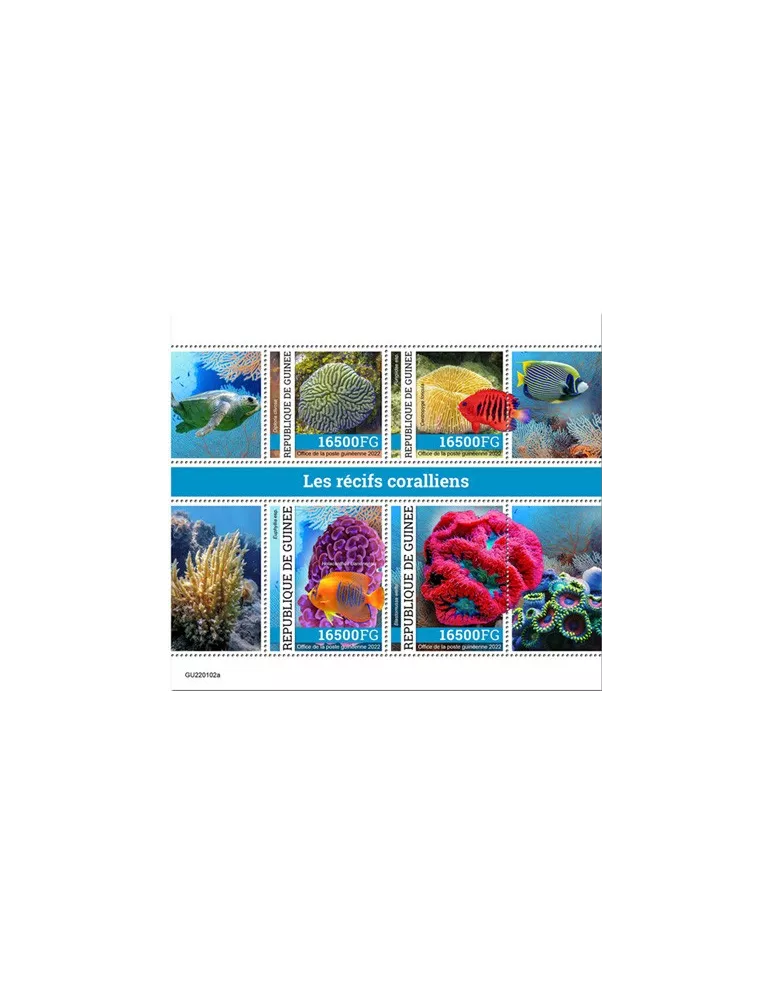 n° 11533/11536 - Timbre GUINÉE Poste