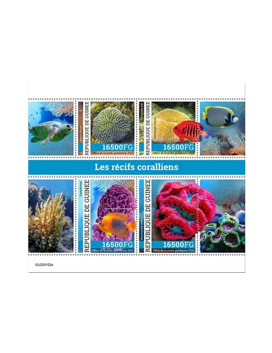 n° 11533/11536 - Timbre GUINÉE Poste