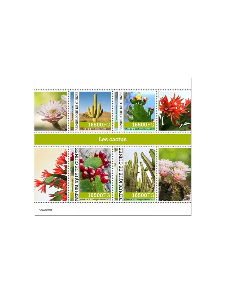 n° 11545/11548 - Timbre GUINÉE Poste