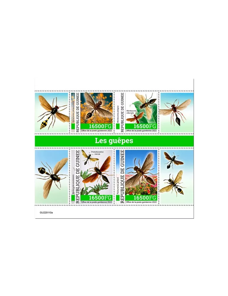 n° 11565/11568 - Timbre GUINÉE Poste