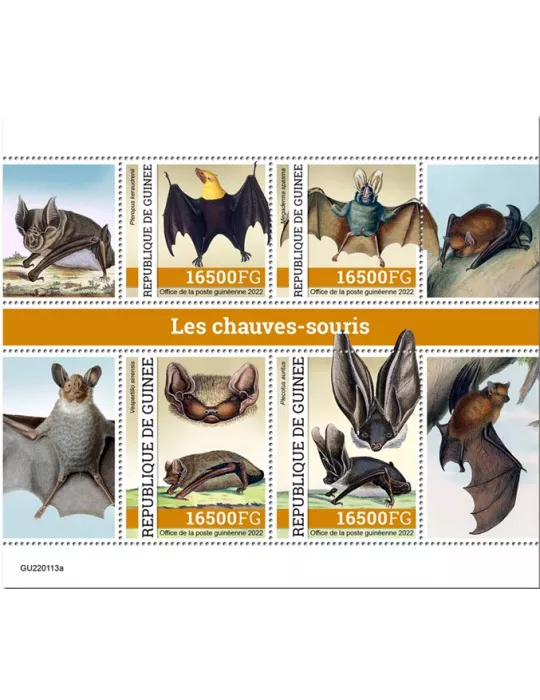 n° 11577/11580 - Timbre GUINÉE Poste