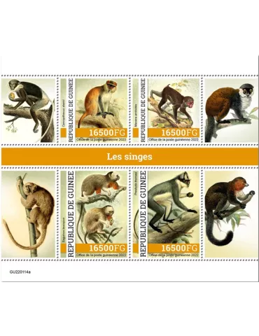 n° 11581/11584 - Timbre GUINÉE Poste