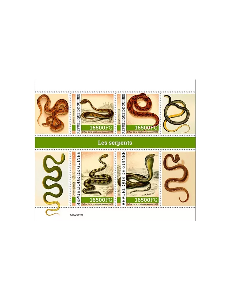 n° 11601/11604 - Timbre GUINÉE Poste