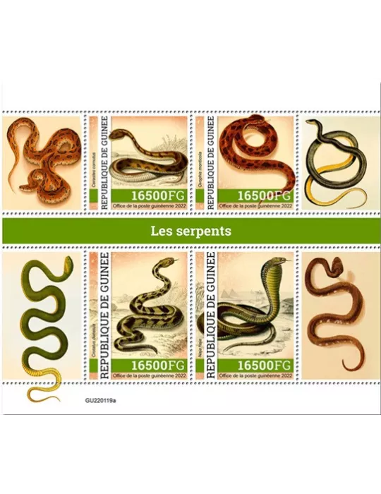 n° 11601/11604 - Timbre GUINÉE Poste