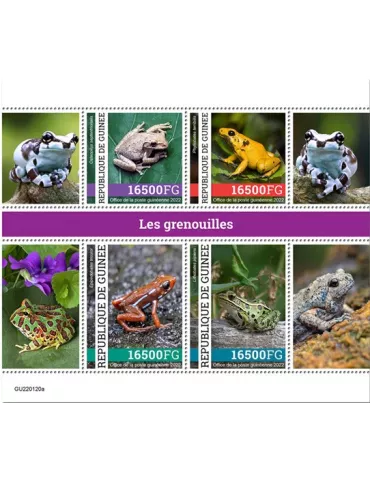 n° 11605/11608 - Timbre GUINÉE Poste